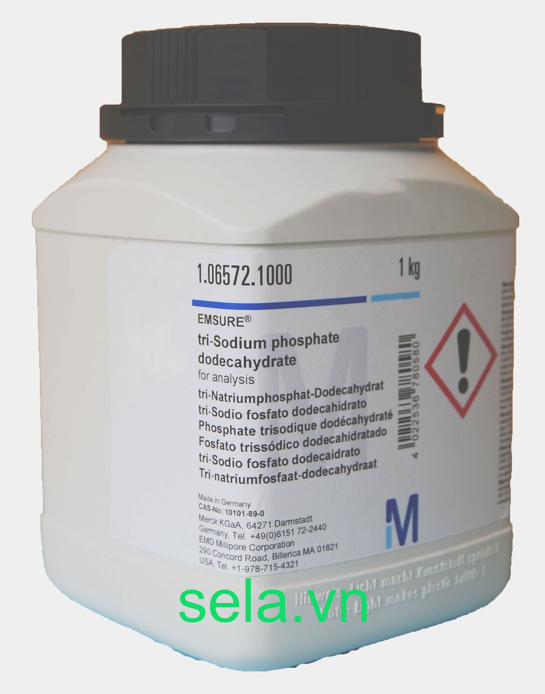 tri-Sodium phosphate dodecahydrate for analysis EMSURE®
